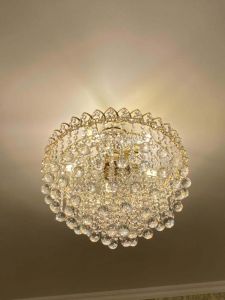 Люстра Капель Лепесток Шар  30мм с подвесом в Саратове отзыв и фото покупателя