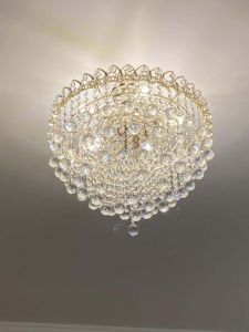 Люстра Капель Лепесток Шар  30мм с подвесом в Саратове отзыв и фото покупателя