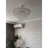 Люстра Капель Лепесток Шар  30мм с подвесом в Саратове