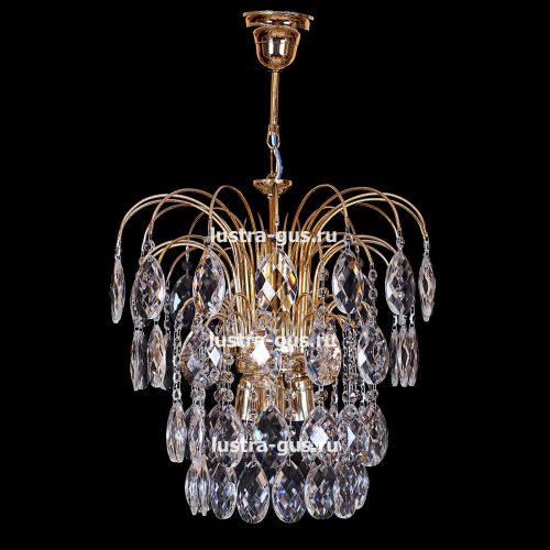 Люстра Каскад Баден 3 в Саратове Гусь Хрустальный