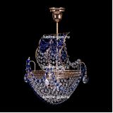 Люстра Корвет 1 ламповый синий в Саратове