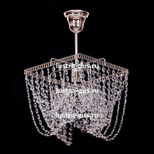 Люстра Квадрат Василиса с подвесом в Саратове Гусь Хрустальный