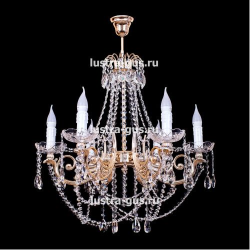 Люстра Свеча Лайт №1 (рожки - пластик) в Саратове Гусь Хрустальный