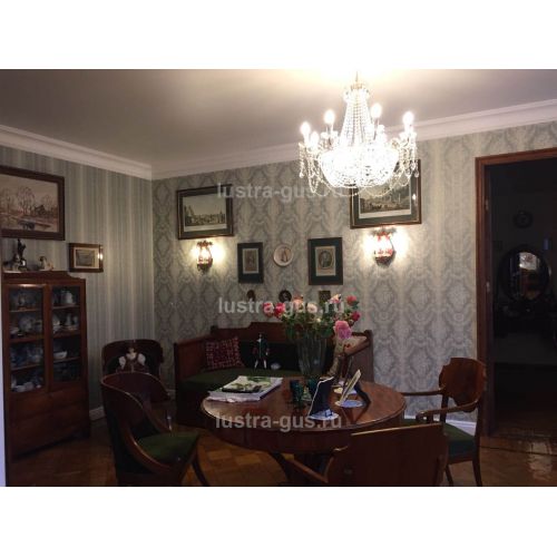 Люстра Елизавета №13 в Саратове Гусь Хрустальный