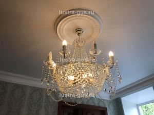 Люстра Елизавета №13 в Саратове отзыв и фото покупателя