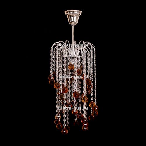 Люстра Зима №1 цветная в Саратове Гусь Хрустальный