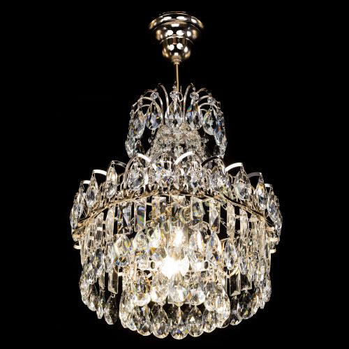 Люстра Ника 1 лампа прямая в Саратове Гусь Хрустальный