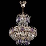 Люстра Ника 1 лампа фиолетовая в Саратове