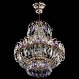 Люстра Ника 1 лампа фиолетовая в Саратове