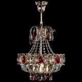 Люстра Ника 1 лампа красная в Саратове