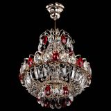 Люстра Ника 1 лампа красная в Саратове