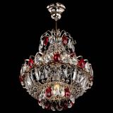 Люстра Ника 1 лампа красная в Саратове