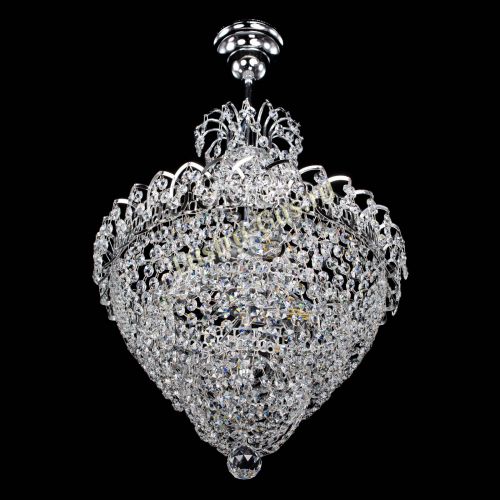 Люстра Ника Лепестки малая - 3 лампы в Саратове Гусь Хрустальный