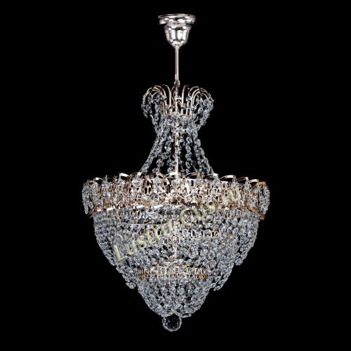 Люстра Ника Лепестки малая - 3 лампы в Саратове Гусь Хрустальный