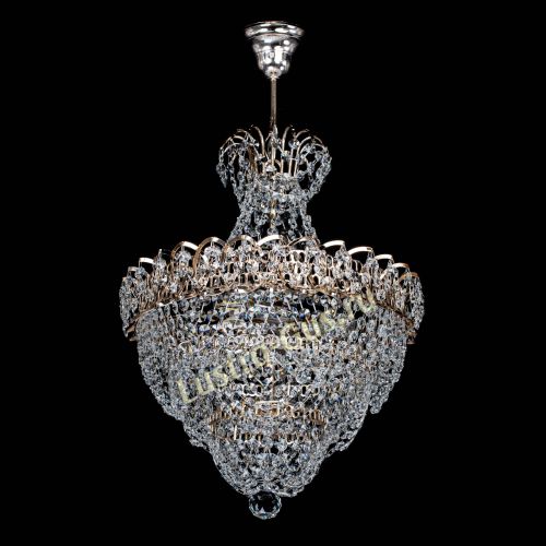 Люстра Ника Лепестки малая - 3 лампы в Саратове Гусь Хрустальный