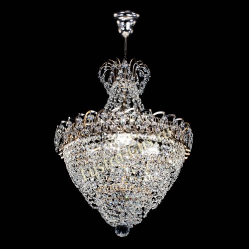 Люстра Ника Лепестки малая - 3 лампы в Саратове Гусь Хрустальный