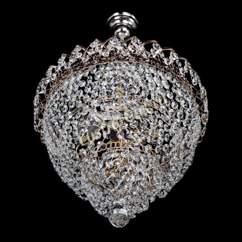 Люстра Ника Лепестки малая - 3 лампы в Саратове Гусь Хрустальный