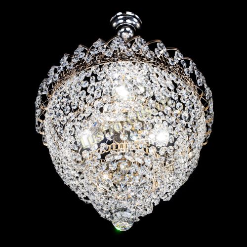 Люстра Ника Лепестки малая - 3 лампы в Саратове Гусь Хрустальный