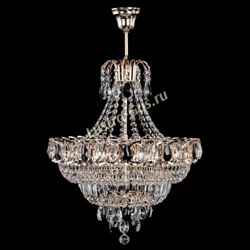 Люстра Ника подвесная Черная в Саратове Гусь Хрустальный