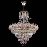 Люстра Ника подвесная Розовая в Саратове