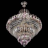 Люстра Ника подвесная Розовая в Саратове