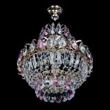 Люстра Ника 1 лампа розовая в Саратове