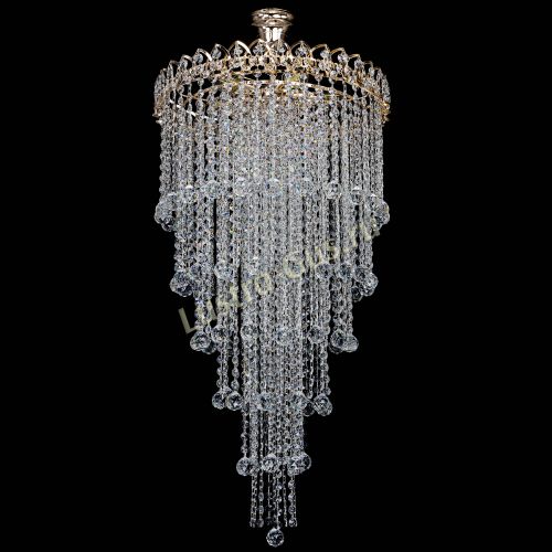 Люстра Октава длинная с подвесом в Саратове Гусь Хрустальный