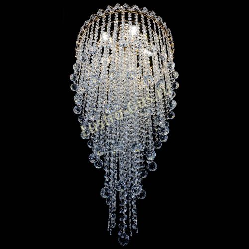 Люстра Октава длинная с подвесом в Саратове Гусь Хрустальный