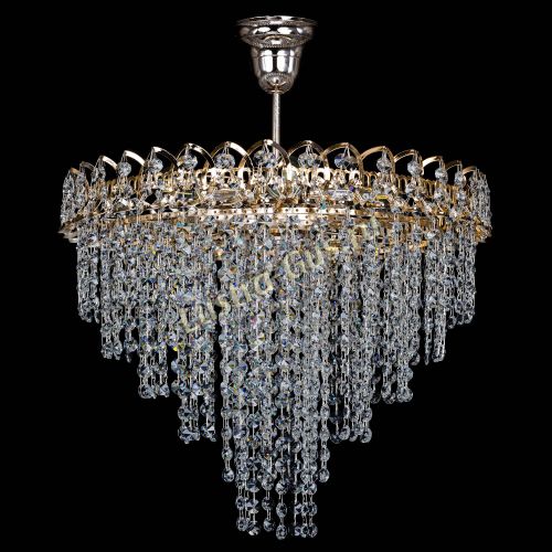 Люстра Октава конус с подвесом в Саратове Гусь Хрустальный