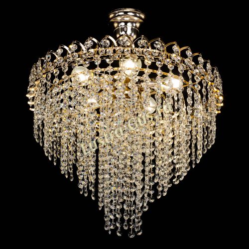 Люстра Октава конус с подвесом в Саратове Гусь Хрустальный