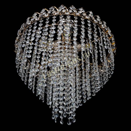 Люстра Октава конус с подвесом в Саратове Гусь Хрустальный