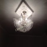 Люстра Орхидея №3 фиолетовая в Саратове