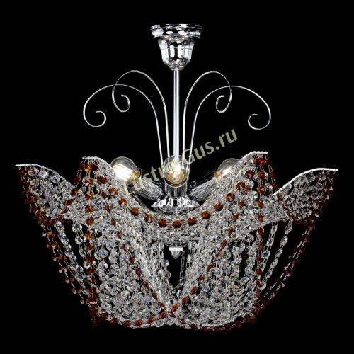 Люстра Орхидея №3 чайная в Саратове Гусь Хрустальный