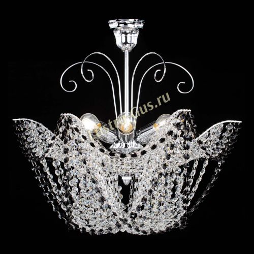 Люстра Орхидея №3 черная в Саратове Гусь Хрустальный