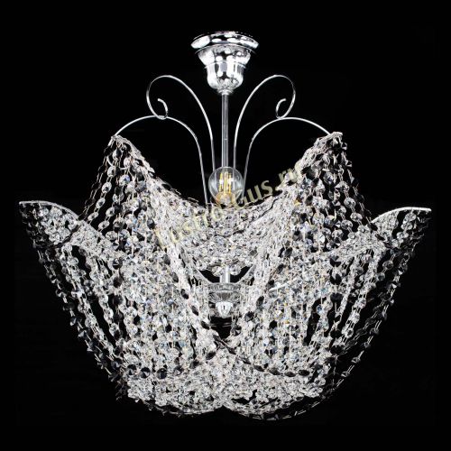 Люстра Орхидея №3 черная в Саратове Гусь Хрустальный