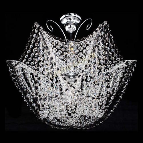 Люстра Орхидея №3 черная в Саратове Гусь Хрустальный