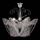 Люстра Орхидея №3 розовая в Саратове