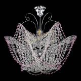 Люстра Орхидея №3 розовая в Саратове