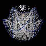 Люстра Орхидея №3 синяя в Саратове