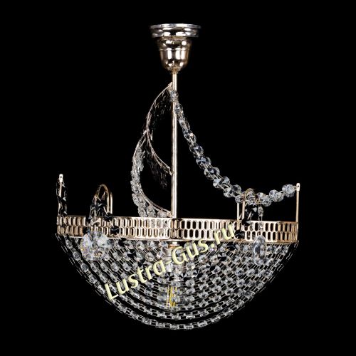 Люстра Парусник №1 черный в Саратове Гусь Хрустальный