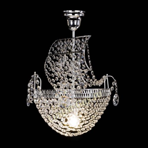 Люстра Парусник №1 в Саратове Гусь Хрустальный