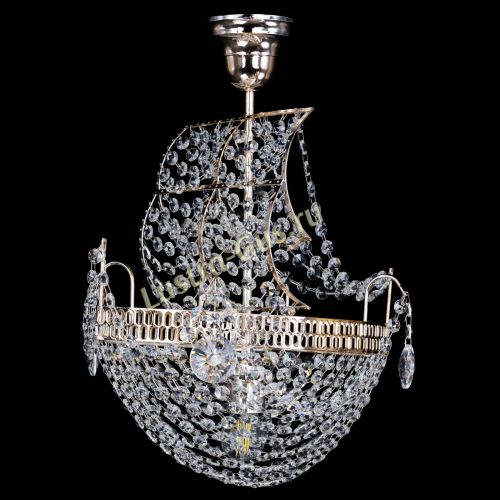 Люстра Парусник №1 в Саратове Гусь Хрустальный