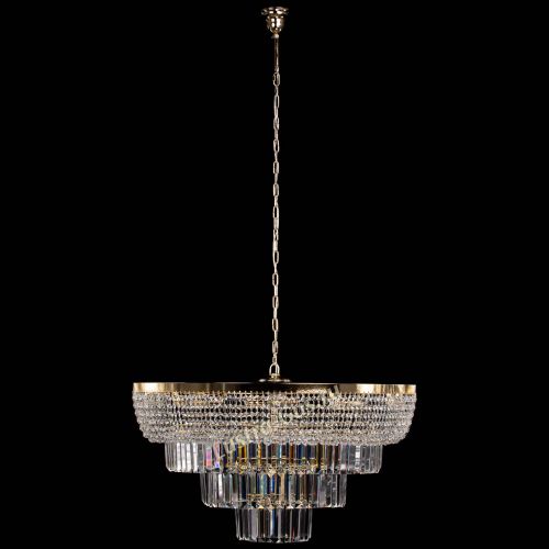 Люстра Сигма №10 с подвесом в Саратове Гусь Хрустальный