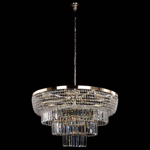 Люстра Сигма №10 с подвесом в Саратове Гусь Хрустальный