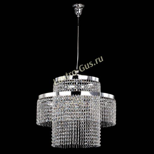 Люстра Сигма №3 3-х ярусная в Саратове Гусь Хрустальный