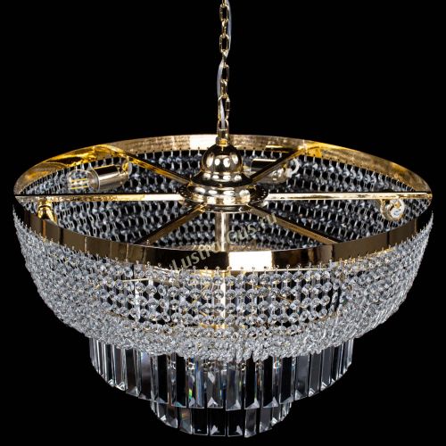 Люстра Сигма №6 с подвесом в Саратове Гусь Хрустальный