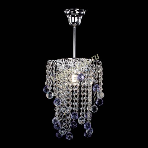 Люстра Вектор №4 фиолетовая в Саратове Гусь Хрустальный