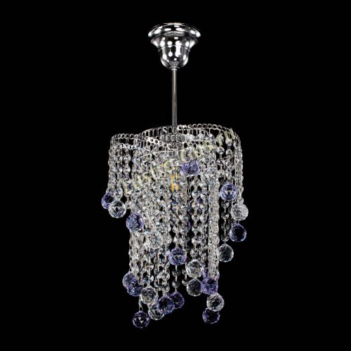 Люстра Вектор №4 фиолетовая в Саратове Гусь Хрустальный