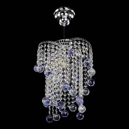 Люстра Вектор №4 фиолетовая в Саратове Гусь Хрустальный