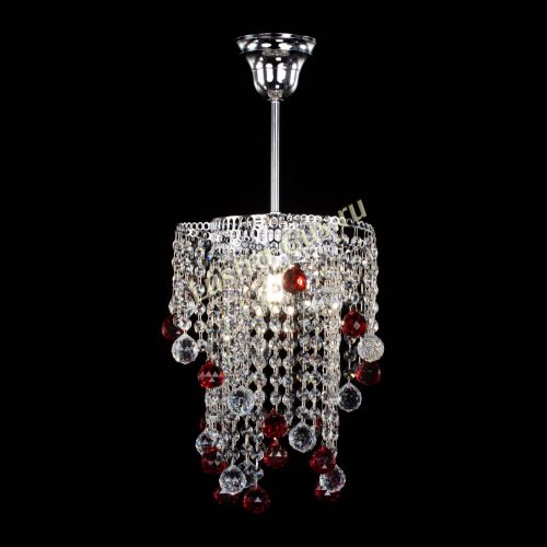 Люстра Вектор № 4 красная в Саратове Гусь Хрустальный